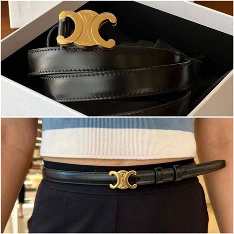 celine triomphe belt serial number|celine triomphe belt for sale.